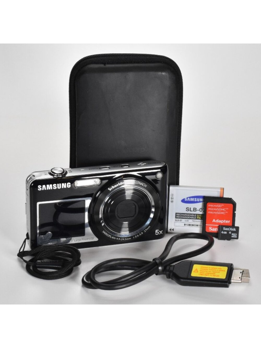 Samsung DualView ST600 Digital Camera 14.2MP 5x Optical Zoom HD Video
